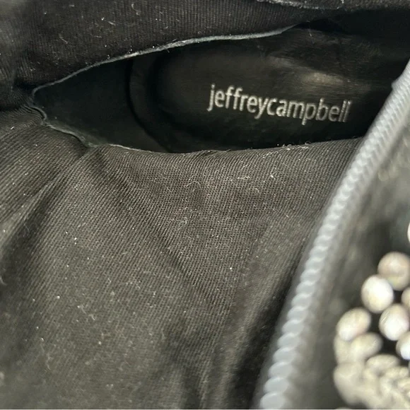 Jeffrey Campbell Rhinestone Slouch Boots - Picture 4 of 12